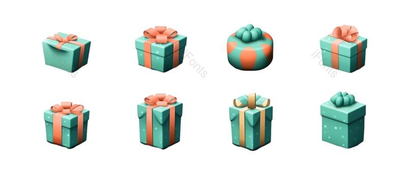 装饰图片,节日元素,卡通PNG,幸福免抠素材